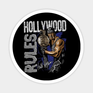 Hulk Hogan Hollywood Rules Magnet